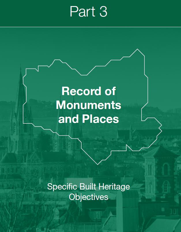 Built Heritage Objectives Part 3 Record of Monuments and Places Cork